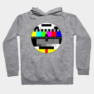 No Signal TV - Vintage Retro Television Hoodie